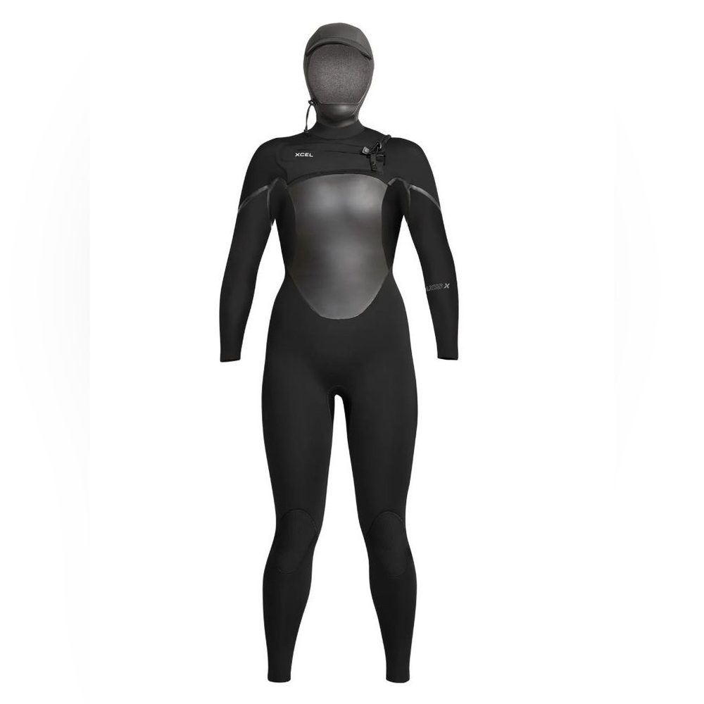 Xcel Women's Axis X Hooded Full Wetsuit 5/4mm NWT size 6T/medium